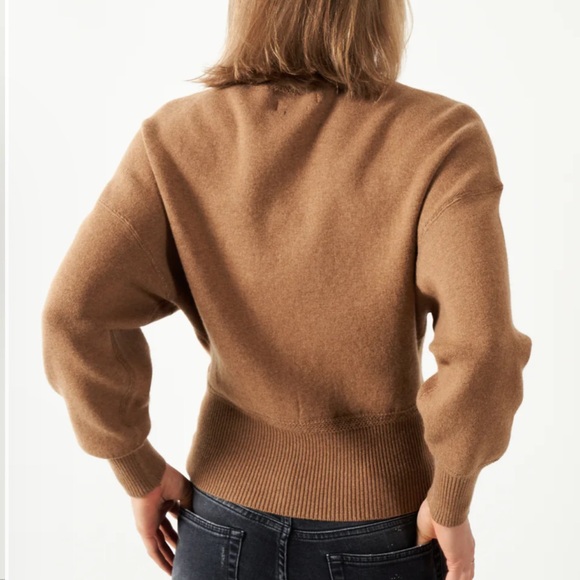 ISABEL MARANT ETOILE Lucia Sweater Camel 36 Small - Picture 2 of 7